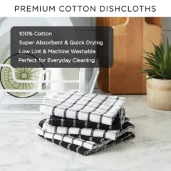 Design Imports Windowpane Terry Dishcloth Set 6 Piece, 12X12", Eggplant 8 Design Imports Windowpane Terry Dishcloth Set 6 Piece, 12X12", Eggplant -Design Imports GUEST 8b3d21b4 ec22 4b48 8a08 d3ae2daf184d 9