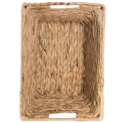 Design Imports Set Of 5 Natural Water Hyacinth Baskets 3 Design Imports Set Of 5 Natural Water Hyacinth Baskets - Image 3
