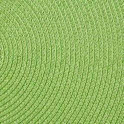 DII Solid Woven Placemat Set 6 Piece, Lime, 15" Dia -Design Imports GUEST 8be3a2a2 b54f 4dba 949a 9929a2f05902