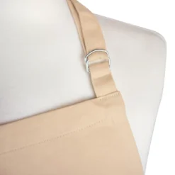 Design Imports Chino Chef Apron Pebble