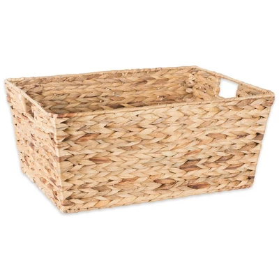 Design Imports Set Of 5 Natural Water Hyacinth Baskets 2 Design Imports Set Of 5 Natural Water Hyacinth Baskets - Image 2