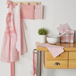 Design Imports Dishtowel Set Gingham/Buffalo Check 3 Piece, 20X30", Pink 13 Design Imports Dishtowel Set Gingham/Buffalo Check 3 Piece, 20X30", Pink -Design Imports GUEST 8d5c5254 89c1 4630 908d e7480691c2fd