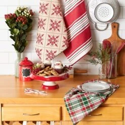 Design Imports Assorted Christmas Dishtowel Set 3 Piece, 18X28", Scandinavian Snowflakes 12 Design Imports Assorted Christmas Dishtowel Set 3 Piece, 18X28", Scandinavian Snowflakes -Design Imports GUEST 8dd36fd4 bace 4b3c b422 de00d67e8d98