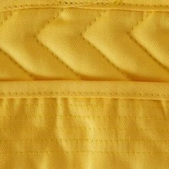 Design Imports Quilted Potholder Set 3 Piece Yellow 7X9" -Design Imports GUEST 8e3b7c18 cbd9 4d21 b2fe 33a7f224fbbc