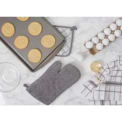 Design Imports Terry Solid Potholder Set 3 Piece Gray 7X7" 7 Design Imports Terry Solid Potholder Set 3 Piece Gray 7X7" -Design Imports GUEST 8ead5b22 3fbc 44f5 8df4 e7e22984e39f