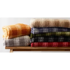 50"x60" Farmhouse Plaid Plush Throw Blanket - Design Imports 24 50"x60" Farmhouse Plaid Plush Throw Blanket - Design Imports -Design Imports GUEST 8fa7165e 3559 4620 a84f 30e65db23b17