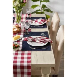 Design Imports Bon Appetit Denim Embroidered Placemat Set/4 -Design Imports GUEST 9098be45 ff11 4034 bdff b9e49244ec0c