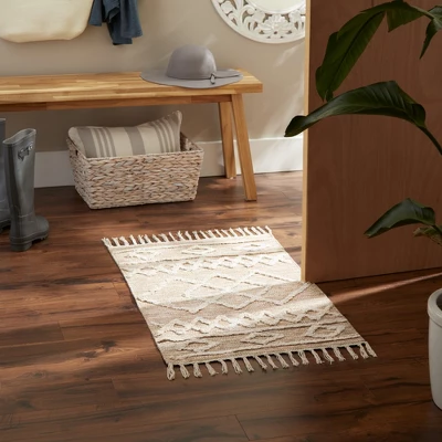 Design Imports Scandinavian Rug - Stone - 2 X 3 Ft 2 Design Imports Scandinavian Rug - Stone - 2 X 3 Ft - Image 2