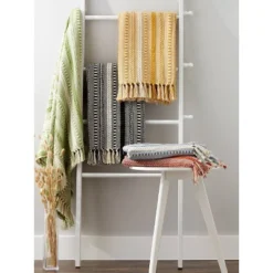 50"x60" Braided Striped Throw Blanket - Design Imports 28 50"x60" Braided Striped Throw Blanket - Design Imports -Design Imports GUEST 910777b1 a7d7 425e 96c7 8680fe04293d