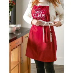Design Imports Mrs Claus Baking Apron
