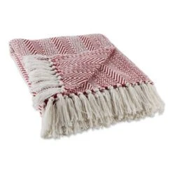 50"x60" Herringbone Striped Throw Blanket - Design Imports -Design Imports GUEST 919148ed 8753 43d5 bd36 7e3a85d181f2