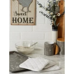 Design Imports White Terry Potholder Set/3 -Design Imports GUEST 91abe5f0 37a8 42d3 8c8f 3a61e56b4a54