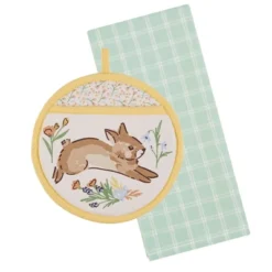 Design Imports Spring Bunny Potholder Gift Set -Design Imports GUEST 91f88ead f0a6 46cc b784 ba42d837072e