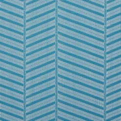DII PVC Textured Twill Placemat Set 6 Piece, Storm Blue, 13x17.25"