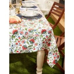 Design Imports Garden Floral Print Outdoor Tablecloth 60X84 -Design Imports GUEST 9289fb4c d1ce 4eef a230 a065dca32a74 1