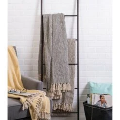 50"x60" Chevron Handloom Throw Blanket - Design Imports -Design Imports GUEST 942887a3 39bd 4a17 9d7c 250fee36e164