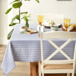 Design Imports Farmhouse Gingham Tablecloth, French Blue, 52X52" 9 Design Imports Farmhouse Gingham Tablecloth, French Blue, 52X52" -Design Imports GUEST 9471eecd db70 43c4 9ee0 4e45a41544a0