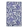Design Imports Washed Waffle Dishtowel Set/2, Dusty Blue