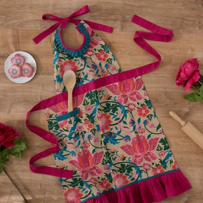 Design Imports Boho Floral Apron 3 Design Imports Boho Floral Apron - Image 3