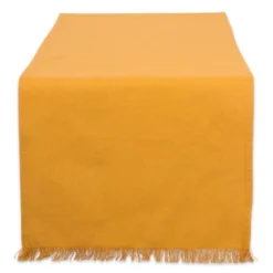 Design Imports Heavyweight Solid Fringe Table Runner, Pumpkin Spice, 14X72" 9 Design Imports Heavyweight Solid Fringe Table Runner, Pumpkin Spice, 14X72" -Design Imports GUEST 96b32653 f2ff 421b 8e56 976470d2c58b