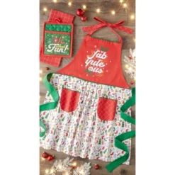 Design Imports Fab-Yule-Ous Apron -Design Imports GUEST 97d565fa b37f 4294 a728 0af14b758eb6