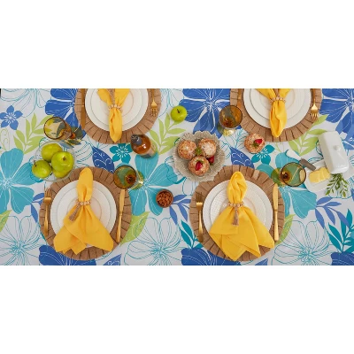 Design Imports Tropical Bahama Vinyl Tablecloth 60X84 6 Design Imports Tropical Bahama Vinyl Tablecloth 60X84 - Image 6