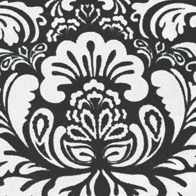 Design Imports Damask 2 Pocket Printed Apron Black 2 Design Imports Damask 2 Pocket Printed Apron Black - Image 2