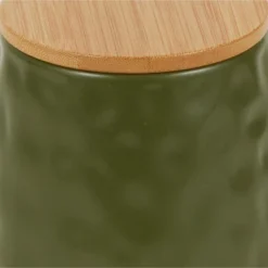 Design Imports Sage Matte Dimple Texture Ceramic Canister Set/2 -Design Imports GUEST 9c723806 d795 4c44 b3fb 0139e1517239