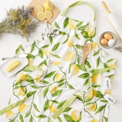 Design Imports Printed Chef Apron Lemon Bliss -Design Imports GUEST 9d91ca00 b5bd 4e09 b28a 1dae97b6c233