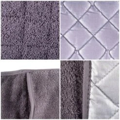 Design Imports Terry Double Oven Mitt Set Gray 36X7.5" -Design Imports GUEST a008fb19 9f1d 4b0a 9e4a fa9b75b07950