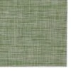 DII PVC Tweed Placemat Set 6 Piece, Fig Green, 13x17.25"
