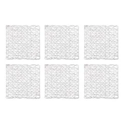 DII Woven Paper Placemat Set 6 Piece, Silver, 16x16" 11 DII Woven Paper Placemat Set 6 Piece, Silver, 16x16" -Design Imports GUEST a3f5a3e1 6070 49f6 9dc4 18fb9844b6e7