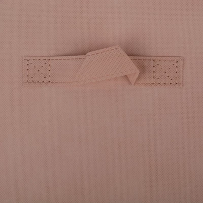 Design Imports Nonwoven Pp Cube Solid Millennial Pink Square 11X11X11 Set/2 7 Design Imports Nonwoven Pp Cube Solid Millennial Pink Square 11X11X11 Set/2 - Image 7