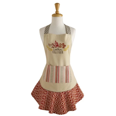 Design Imports Gather Together Ruffle Apron 1 Design Imports Gather Together Ruffle Apron