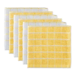Design Imports Windowpane Terry Dishcloth Set 6 Piece, 12X12", Yellow 13 Design Imports Windowpane Terry Dishcloth Set 6 Piece, 12X12", Yellow -Design Imports GUEST a5e67e6e 87b3 4787 a9ec 923de0b9a685