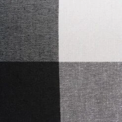 16" X 10" X 12" Medium Polyester Buffalo Check Rectangle Storage Bin White & Black - Design Imports -Design Imports GUEST a716d6f4 5f17 4c89 a2d8 24b13ae3efbc