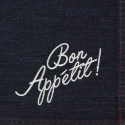 Design Imports Bon Appetit Denim Embroidered Placemat Set/4 -Design Imports GUEST a783e14b 351f 4493 816f cd73b60bb206