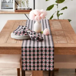 Design Imports Hearts Dobby Check Napkin Set/6 -Design Imports GUEST a909f9c1 9cd2 4e84 989e d91714ec35be