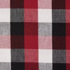 4pk 18"x18" Square Throw Pillow Covers Red/White - Design Imports -Design Imports GUEST a99ab68c db91 4cca a02d a3429edc6c54