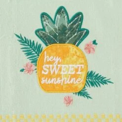Design Imports Sweet Pineapple Embellished Dishtowel Set/3 -Design Imports GUEST aa35e11c cf46 49c4 b9ac f2e9d32c8f77