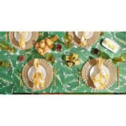 Design Imports Banana Leaf Outdoor Tablecloth 60 Round -Design Imports GUEST aaff72db 11c9 4038 bf86 a2c43093d0e2