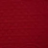 DII Quilted Farmhouse Placemat Set, Cranberry, 13x18"