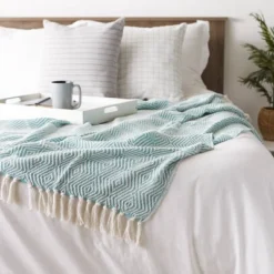 50"x60" Diamond Geometric Throw Blanket - Design Imports -Design Imports GUEST ad9ef8b4 c873 4b6d 96dd f2bb1bba3186