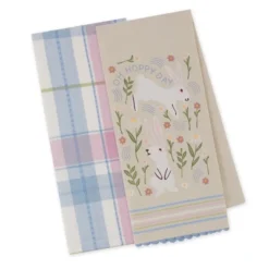 Design Imports Oh Hoppy Day Dishtowel Set Of 2 -Design Imports GUEST ae010c6a b449 46fd 910c 594974a7293e
