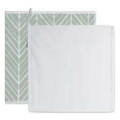 Nonwoven Polyester Cube Herringbone Mint Square 11x11x11 Set/2 18 Nonwoven Polyester Cube Herringbone Mint Square 11x11x11 Set/2 -Design Imports GUEST ae44efa5 63a1 4a77 8db5 a7ff42802003