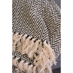 50"x60" Chevron Handloom Throw Blanket - Design Imports -Design Imports GUEST af06f4b3 f39b 4dee b665 dca214351840