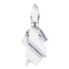 Design Imports French Blue Zig Dobby Stripe Napkin Set/6