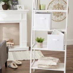 Design Imports Nonwoven Pp Cube Solid White Square 11X11X11 Set/2 -Design Imports GUEST b1c61c65 f25e 415d a587 43b3068ee394