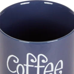 Design Imports Nautical Blue Coffee/Sugar/Tea Ceramic Canister Set/3 -Design Imports GUEST b352e3d9 e0c1 49fa 9b9f 39e5fc0f7eca