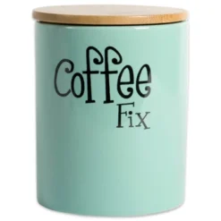 Design Imports Aqua Coffee/Sugar/Tea Ceramic Canister Set/3 9 Design Imports Aqua Coffee/Sugar/Tea Ceramic Canister Set/3 -Design Imports GUEST b38e34f2 7c10 4fa7 b1ac ba0ceb8e4b42